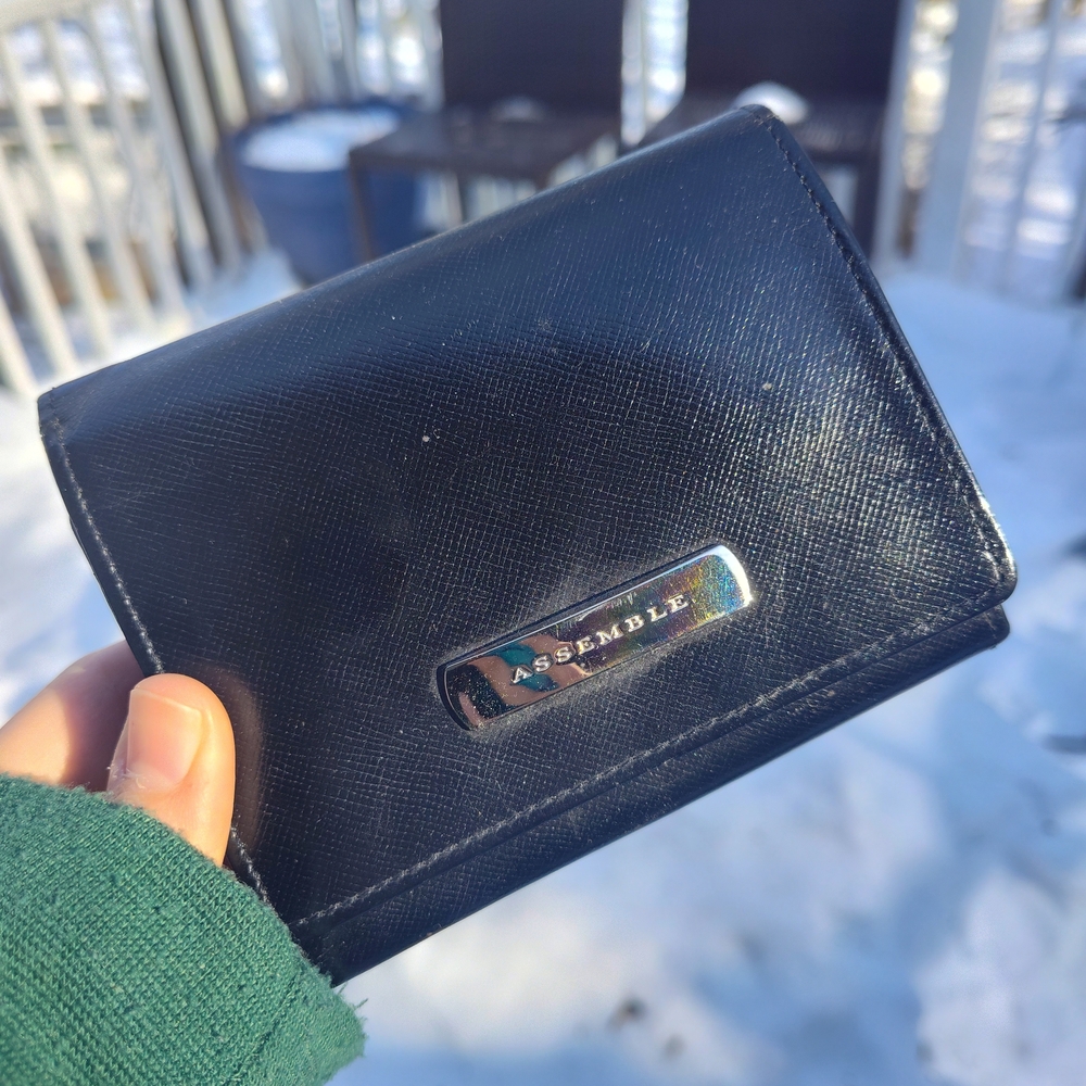 Men's ASSEMBLY Black Wallet